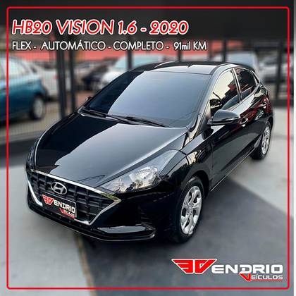 HYUNDAI HB20 1.6 16V FLEX VISION AUTOMÁTICO